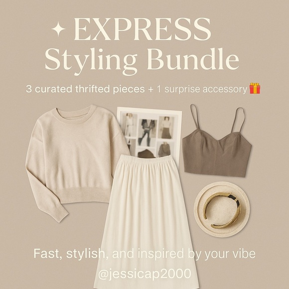 Tops - 🌟 EXPRESS STYLING BUNDLE – 3 Pieces + 1 Accessory
